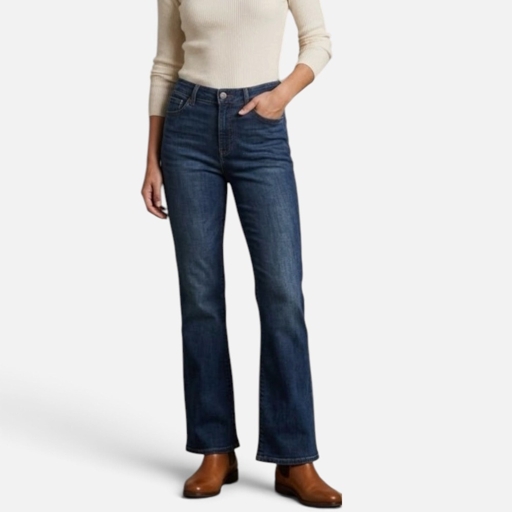 Levi's Y2K 512 Perfectly Slimming Bootcut Jeans Mid Wash Blue Womens 12